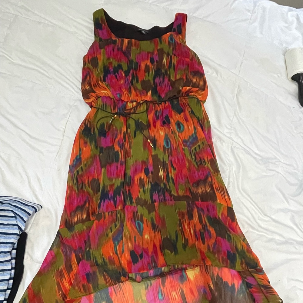High Low sleeveless dress